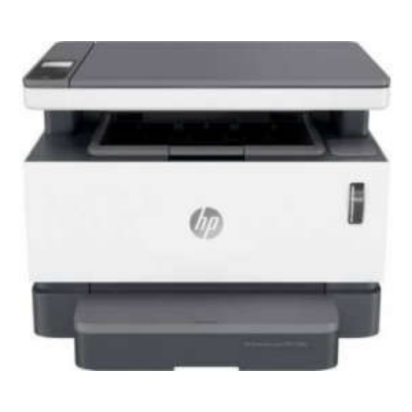 HP Neverstop 1200w Wireless Black & White Multi-Function Laserjet Printer 4RY26A, White