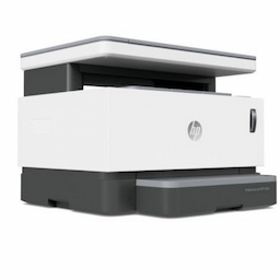 HP Neverstop 1200w Wireless Black & White Multi-Function Laserjet Printer 4RY26A, White