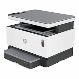 HP Neverstop 1200w Wireless Black & White Multi-Function Laserjet Printer 4RY26A, White
