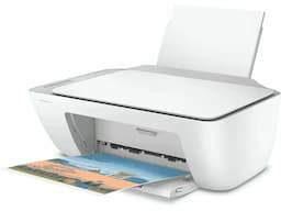 HP DeskJet 2332 A4 Color Inkjet All-in-One Printer; Perfect for Home, Copy and Scan, Dynamic Security enabled printer, Print speed up to 7.5 ppm (black) and 5.5 ppm (color), USB, HP Thermal Inkjet