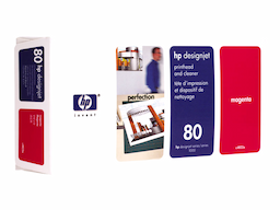 HP 80 - magenta - printhead with cleaner