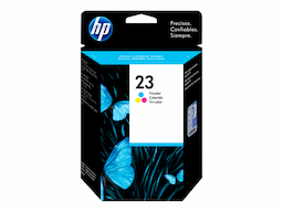 HP 23 - colour (cyan, magenta, yellow) - original - ink cartridge