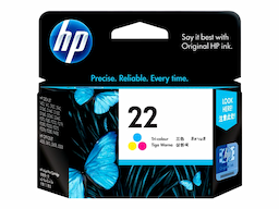 HP 22 - colour (cyan, magenta, yellow) - original - ink cartridge