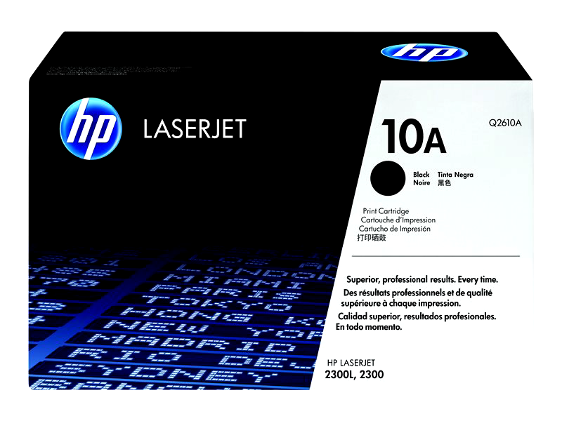 HP Q2610A 10A Black Original Laserjet Toner Cartridge