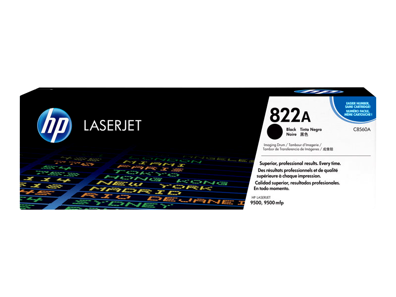 HP 822A - black - original - drum kit