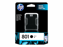 HP 801 - black - original - ink cartridge