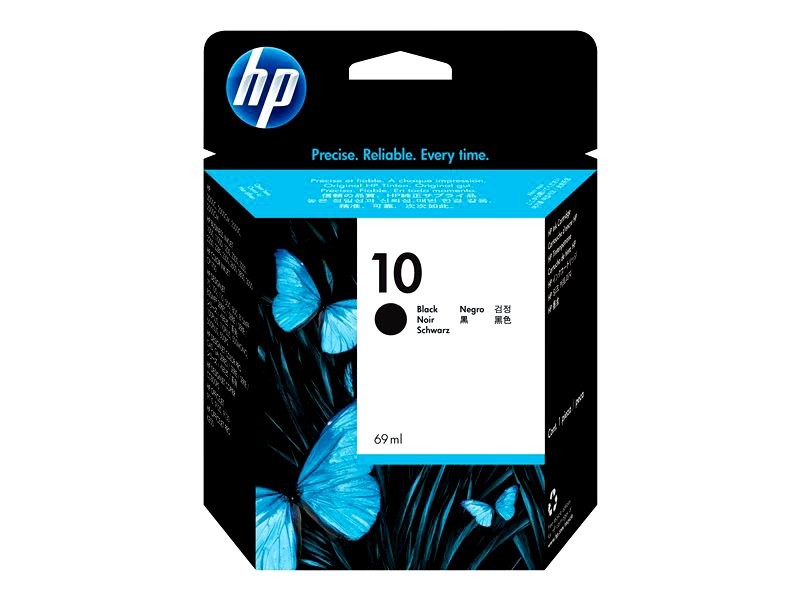HP 10 - black - original - ink cartridge
