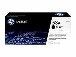 HP 53A - black - original - LaserJet - toner cartridge (Q7553A)