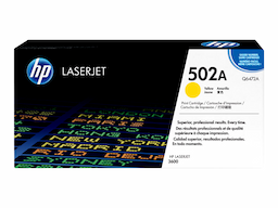 HP 502A - yellow - original - LaserJet - toner cartridge (Q6472A)