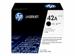 HP 42A - black - original - LaserJet - toner cartridge (Q5942A)