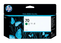 HP 70 (C9457A) 130-ml Green DesignJet Ink Cartridge