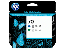 HP 70 Blue and Green DesignJet Printhead, C9408A