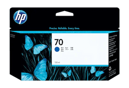 HP 70 130-ml Blue DesignJet Ink Cartridge, (C9458A)