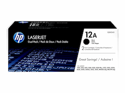 HP 12A - 2-pack - black - original - LaserJet - toner cartridge (Q2612AF)