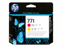HP 771 - yellow, magenta - printhead