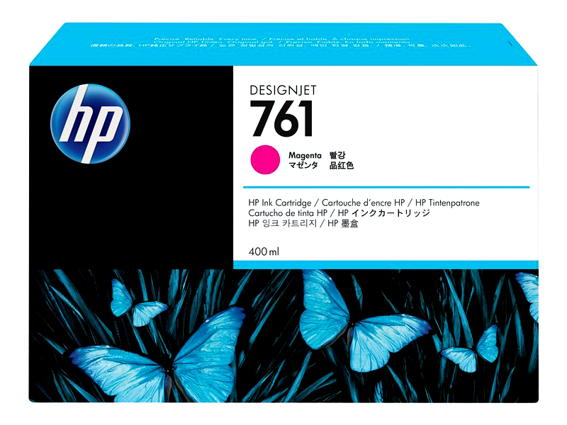 HP 761 - magenta - original - DesignJet - ink cartridge