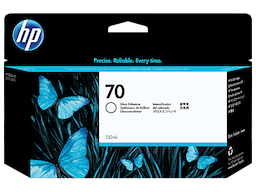 HP 70 130-ml Gloss Enhancer DesignJet Ink Cartridge, C9459A