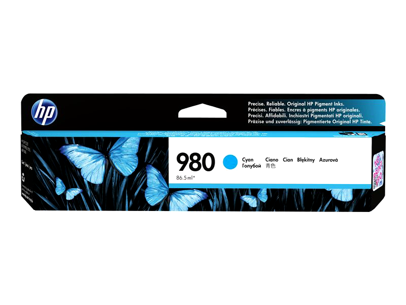 HP 980 - cyan - original - ink cartridge