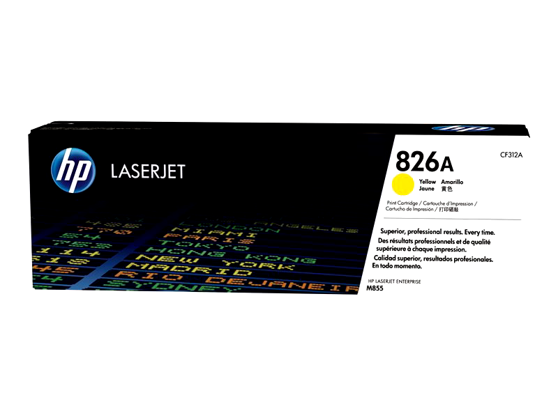 HP 826A - yellow - original - LaserJet - toner cartridge (CF312A)