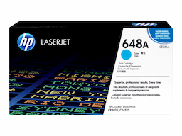 HP 648A - cyan - original - LaserJet - toner cartridge (CE261A)
