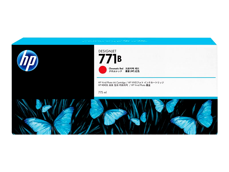 HP 771B - chromatic red - original - ink cartridge