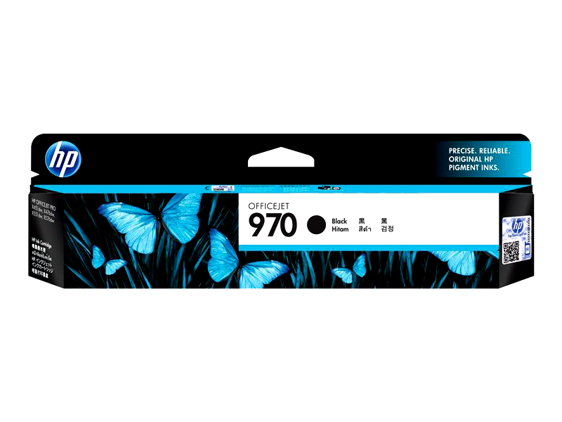 HP 970 - black - original - ink cartridge