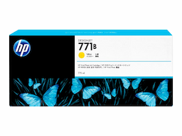 HP 771B - yellow - original - ink cartridge