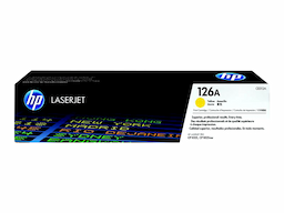 HP 126A - yellow - original - LaserJet - toner cartridge (CE312A)