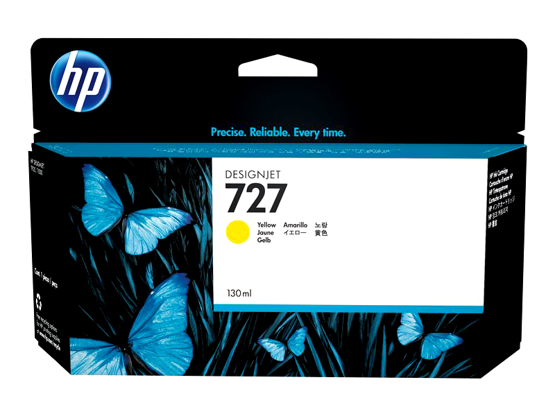 HP 727 - yellow - original - DesignJet - ink cartridge