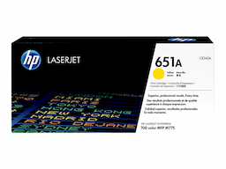HP 651A - yellow - original - LaserJet - toner cartridge (CE342A)