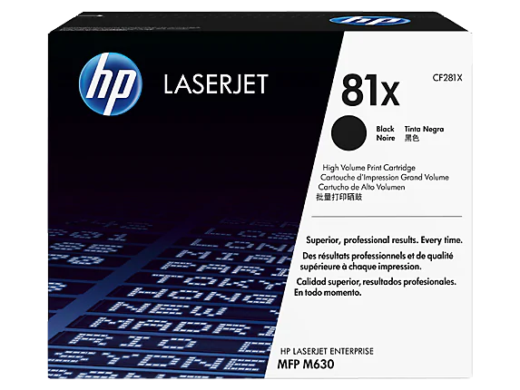 HP CF281XC 81X High Yield Black Original LaserJet Toner Cartridge