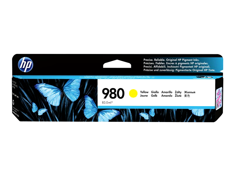 HP 980 - yellow - original - ink cartridge