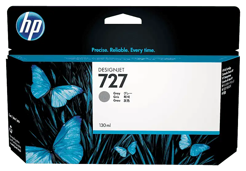 HP 727B - grey - original - DesignJet - ink cartridge