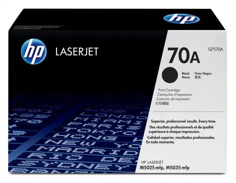 HP Q7570AC 70A Black Original LaserJet Toner Cartridge