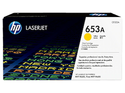 HP CF322AC 653A Yellow Original LaserJet Toner Cartridge