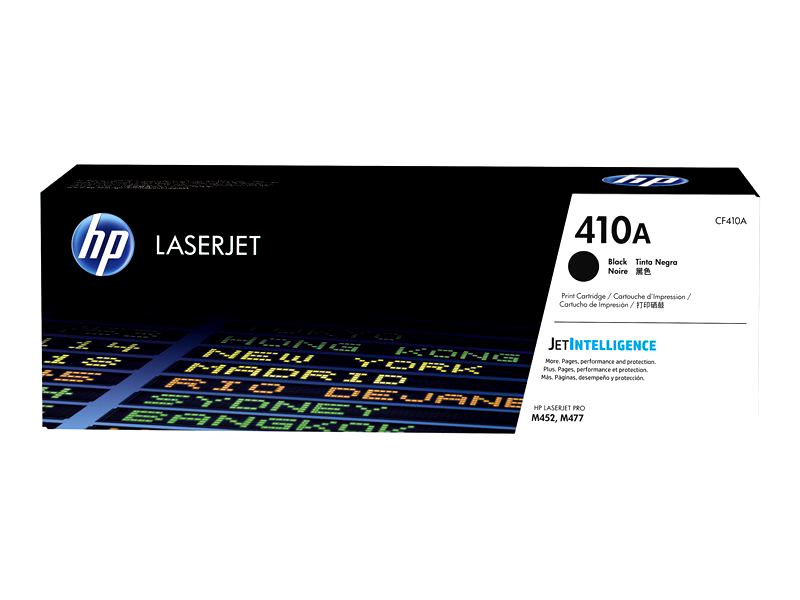 HP 410A - black - original - LaserJet - toner cartridge (CF410A)
