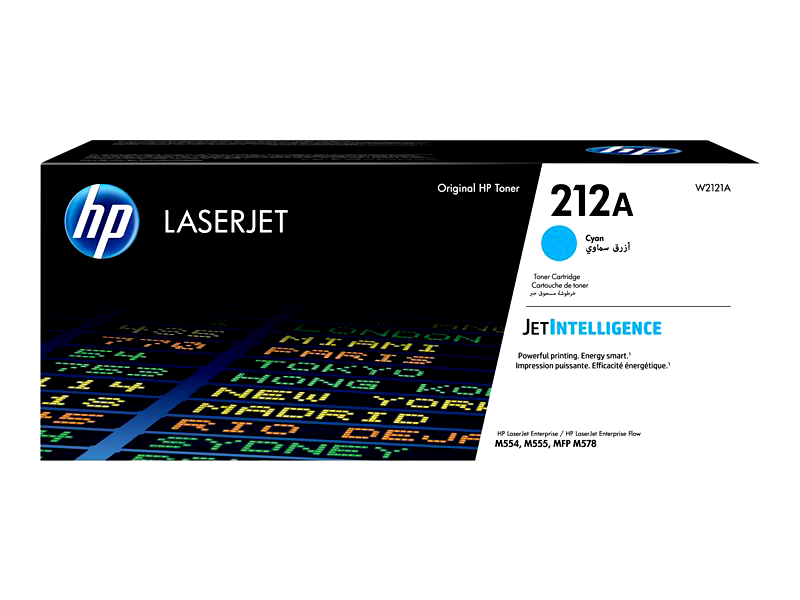 HP W2121A 212A Cyan Original Laserjet Toner Cartridge