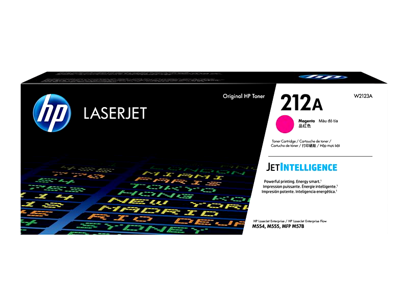 HP W2123A 212A Magenta Original Laserjet Toner Cartridge