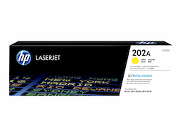 HP 202A - yellow - original - LaserJet - toner cartridge (CF502A)