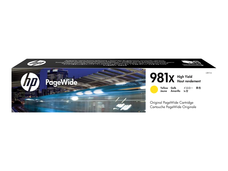 HP 981X - High Yield - yellow - original - PageWide - ink cartridge