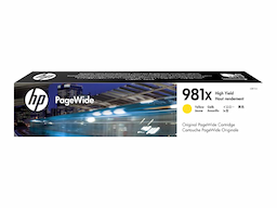 HP 981X - High Yield - yellow - original - PageWide - ink cartridge
