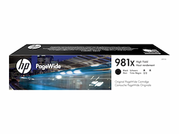 HP 981X - High Yield - black - original - PageWide - ink cartridge