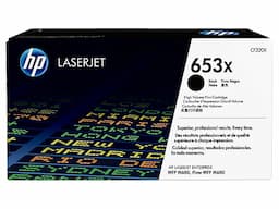 HP 653X High Yield Black Original LaserJet Toner Cartridge, CF320XC