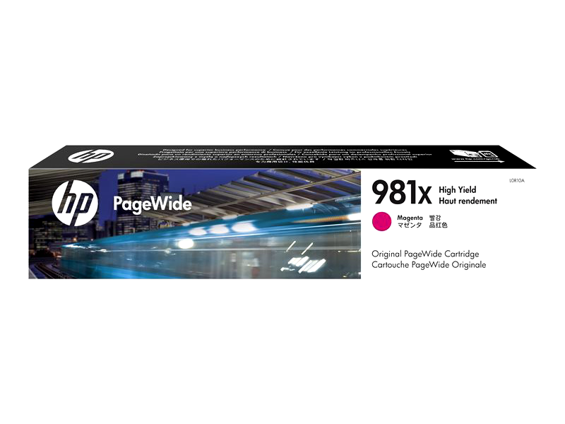 HP 981X - High Yield - magenta - original - PageWide - ink cartridge