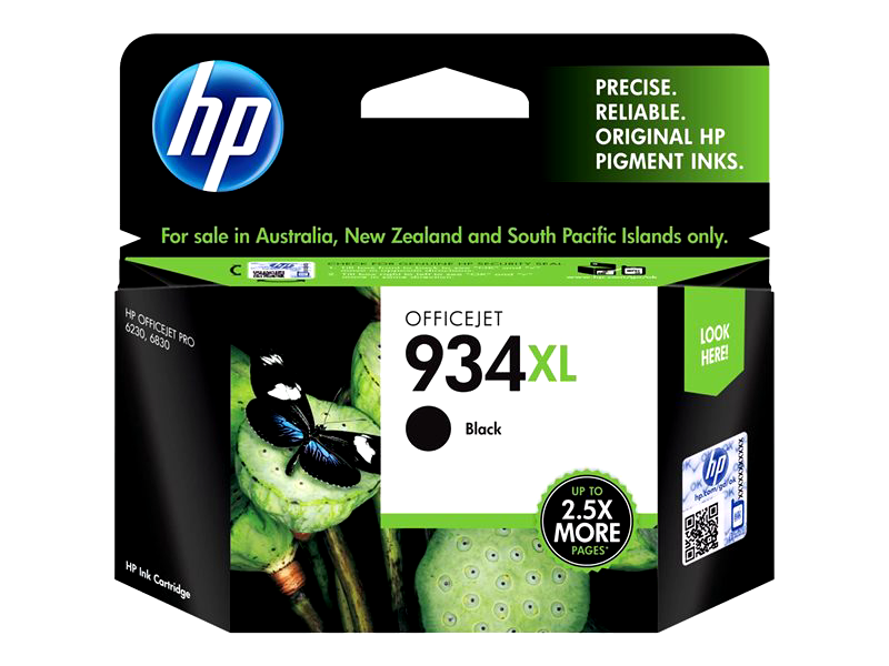 HP 934XL - black - original - ink cartridge