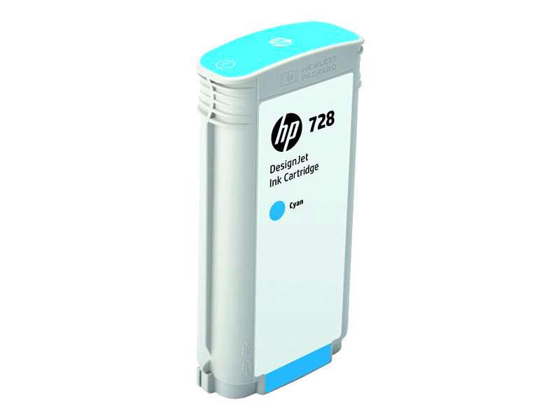 HP 728 - cyan - original - DesignJet - ink cartridge