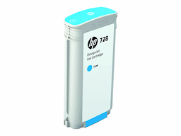 HP 728 - cyan - original - DesignJet - ink cartridge