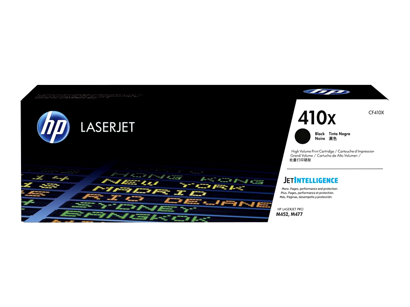 HP 410X - High Yield - black - original - LaserJet - toner cartridge (CF410X)