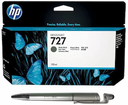 HP 727B 300ml Matte Black Designjet Bright Office Ink Cartridge 3WX19A Black Ink Cartridge