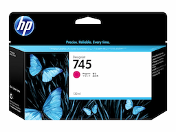HP 745 - magenta - original - DesignJet - ink cartridge